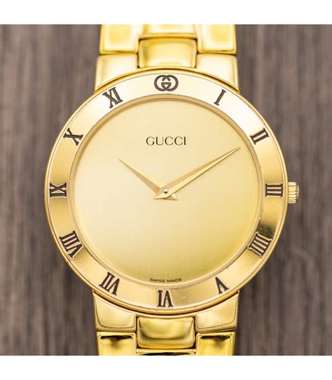 70s gold gucci watch|old Gucci watches for sale.